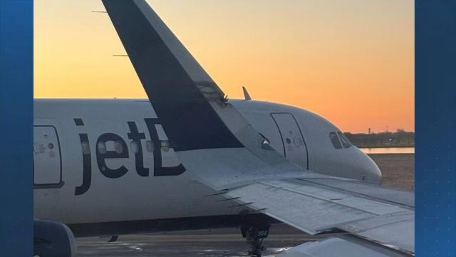 Deux avions de JetBlue se heurtent au roulage à Boston