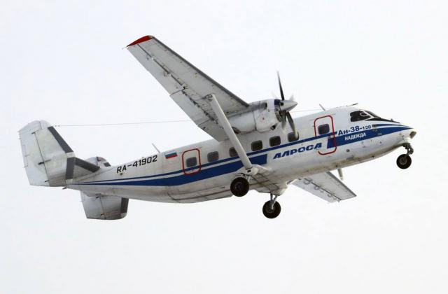 Retour cause problème radio d'un avion de ALROSA