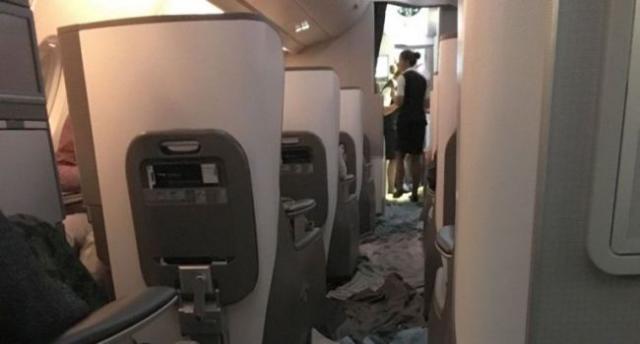Fuite d'eau en vol dans un avion de British Airways