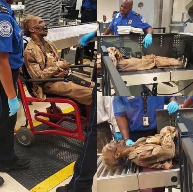 Un corps momifié passe les contrôles à l'aéroport d'Atlanta