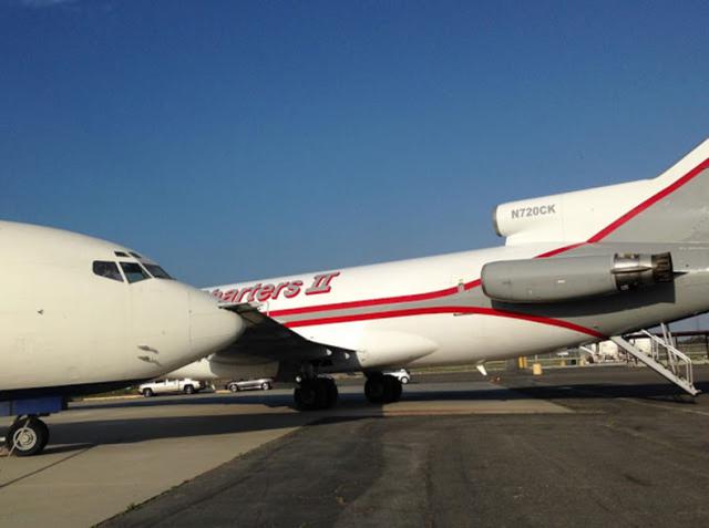 Deux avions de Kalitta Charters se heurtent aux parkings