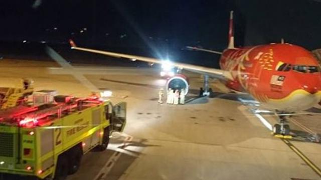 Déroutement cause ingestion aviaire d'un avion de AirAsia X