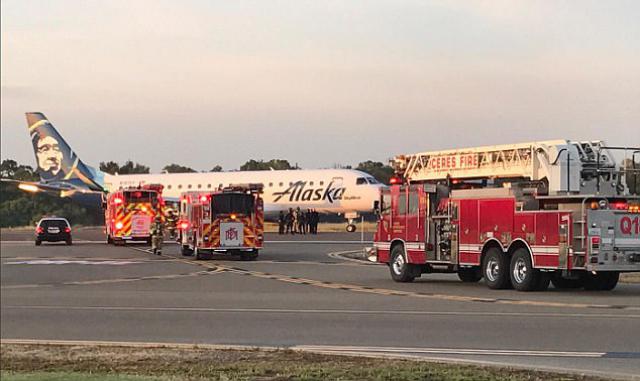 Déroutement cause alarme incendie d'un avion de Alaska