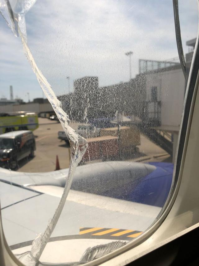 Déroutement cause hublot fêlé d'un avion de Southwest Airlines