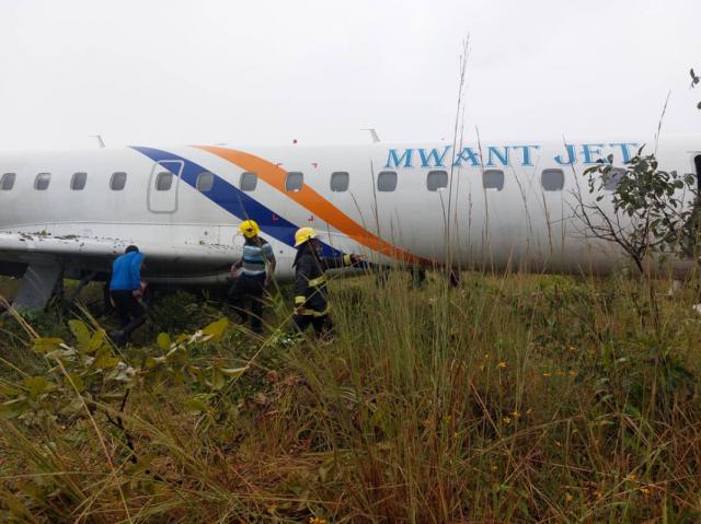 Violente sortie de piste d'un avion de Mwant à Kolwezi