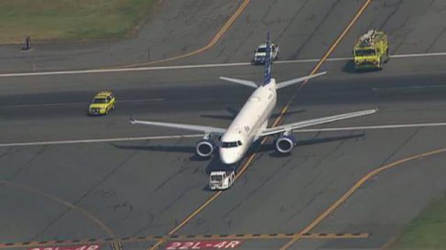 Problème mécanique en approche d'un avion de JetBlue