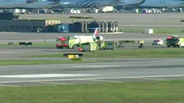 Évacuation cause fumée à bord d'un avion de Delta Airlines