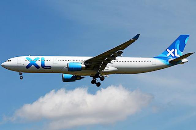 Retour cause problème de train d'un avion de XL Airways France