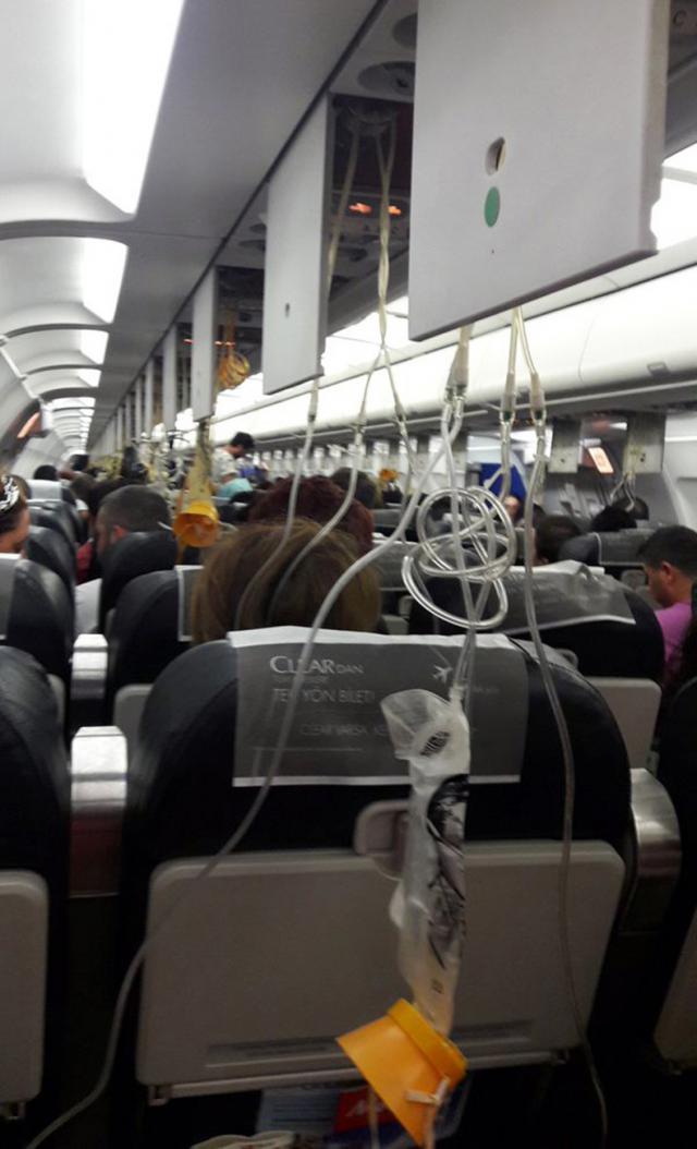 Panne de pressurisation dans un avion de Onur Air
