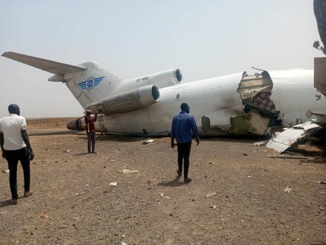 Crash d'un Boeing 727 de Safe Air à Malakal au sud-Soudan
