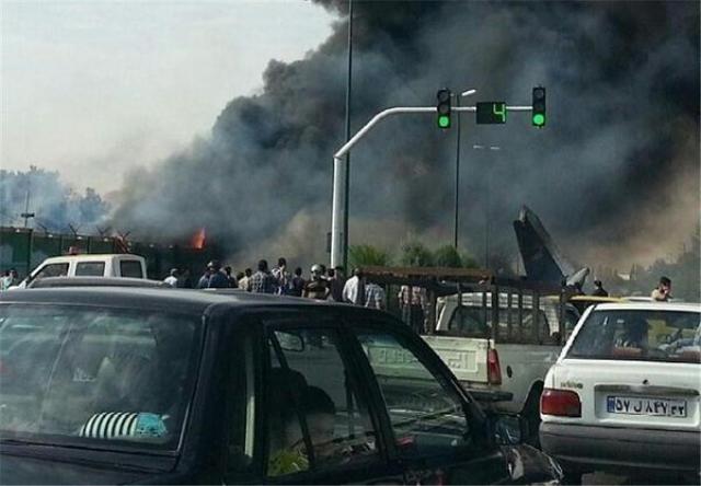 Un avion de Sepahan Air s'écrase au décollage à Téhéran