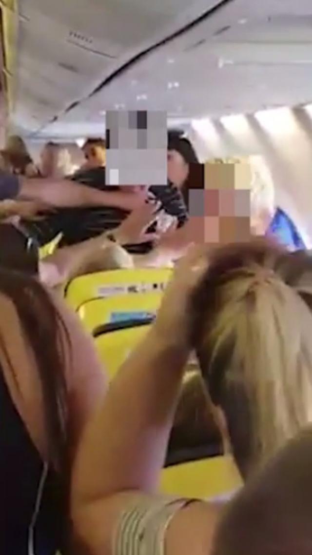 Bagarre de passagers dans un avion de Ryanair