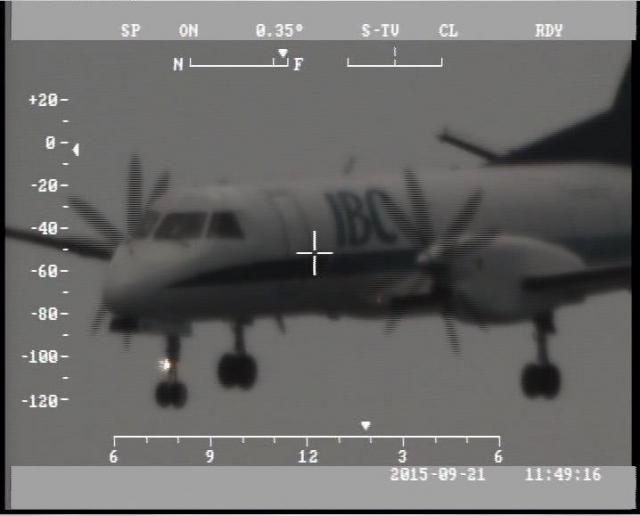 Problème de train à l'atterrissage d'un avion de IBC Airways