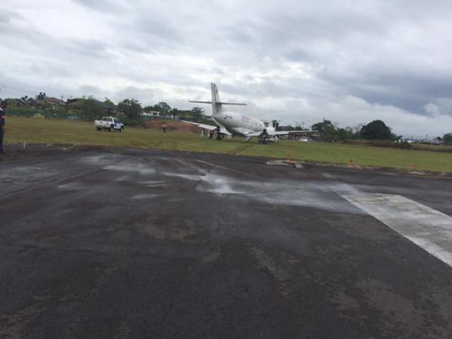 Sortie de piste à l'atterrissage d'un avion de EasyFly