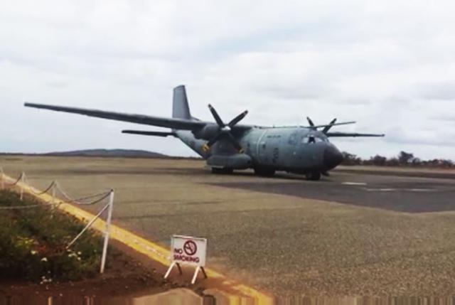 Un Transall français se pose en urgence au Zimbabwe