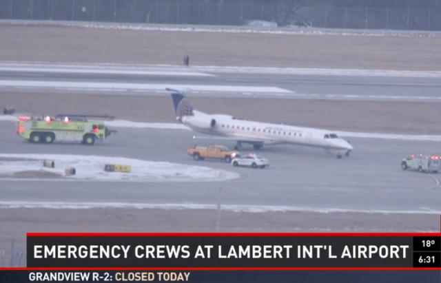 Pneu éclaté au décollage d'un avion de United Airlines