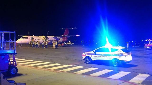 Déroutement cause pneu éclaté d'un avion de Qantas