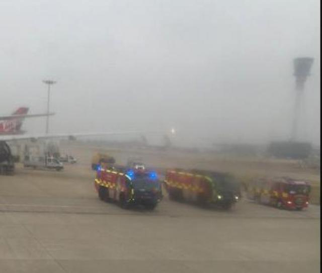 Problème de volets à l'atterrissage d'un avion de British