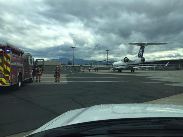 Déroutement cause fumée en soute d'un avion de Alaska