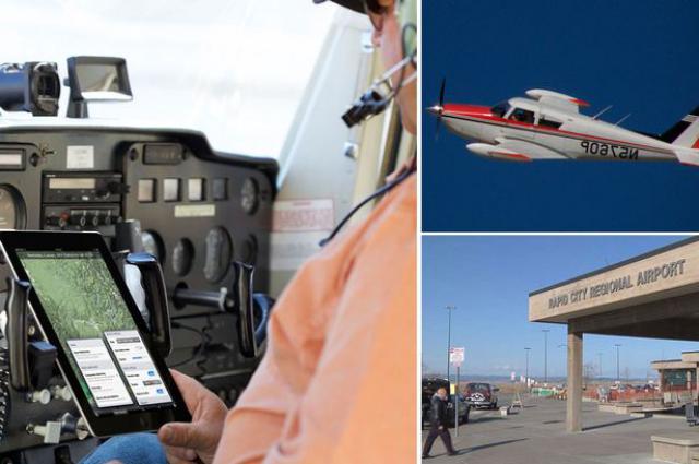 En panne électrique le pilote utilise son iPad pour naviguer