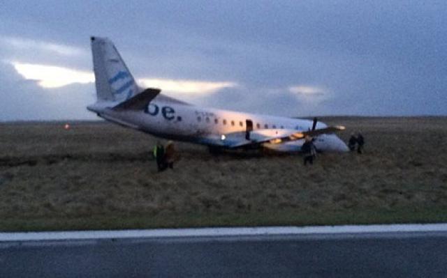 Sortie de piste au décollage d'un avion de FlyBe