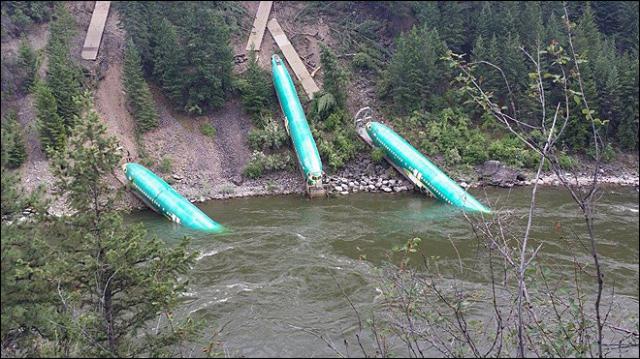 Boeing va examiner les carcasses après l'accident de train