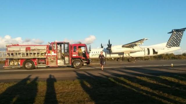 Déroutement cause fumée dans le cockpit d'un avion de Porter