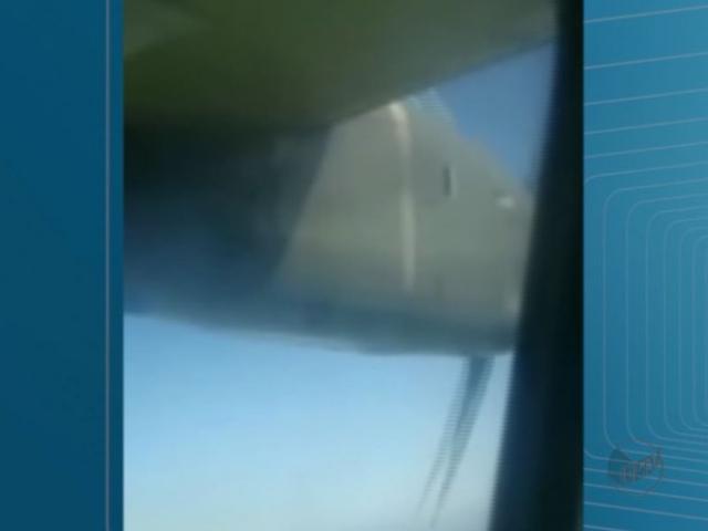 Panne moteur et retour d'un avion de Passaredo Linhas Aéreas