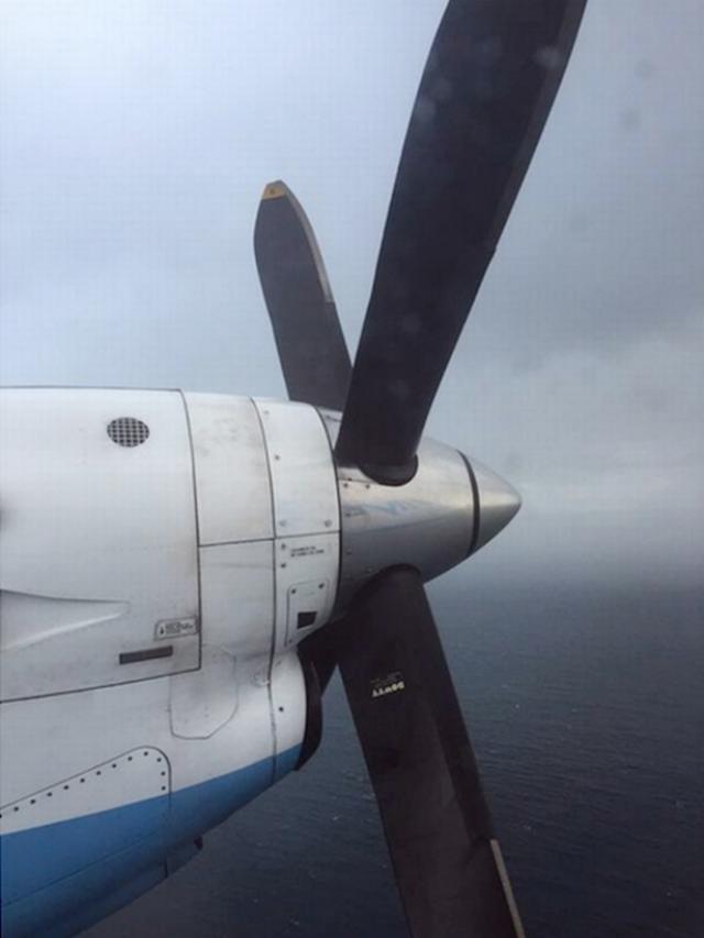 Retour cause panne moteur en vol d'un avion de FlyBe