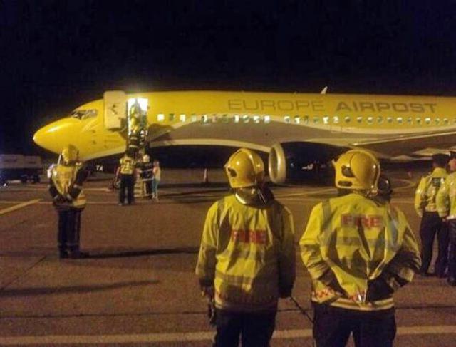 Déroutement cause fuite d'un avion de Air Contractors