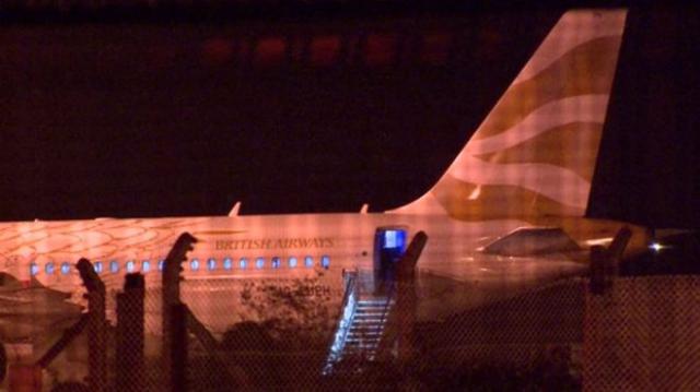 Déroutement cause technique d'un avion de British Airways