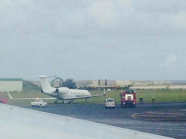 Sortie de piste au décollage à Malé d'un Gulfstream V