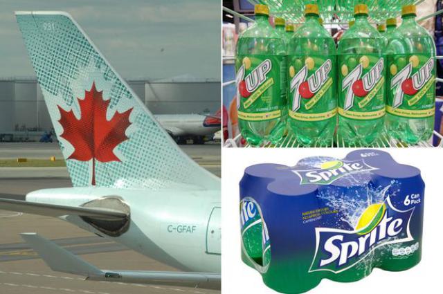 Plainte pour un Sprite au lieu d'un 7UP sur Air Canada