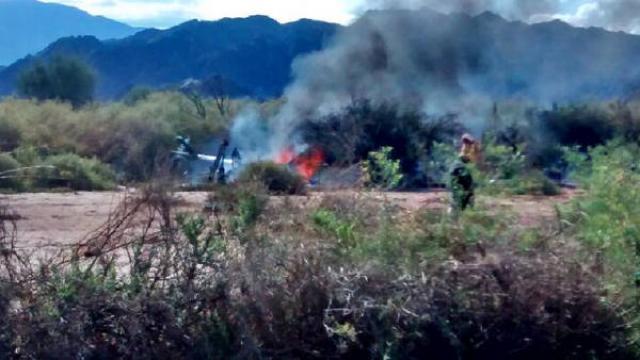 Dix morts dans le crash de deux hélicoptères en Argentine