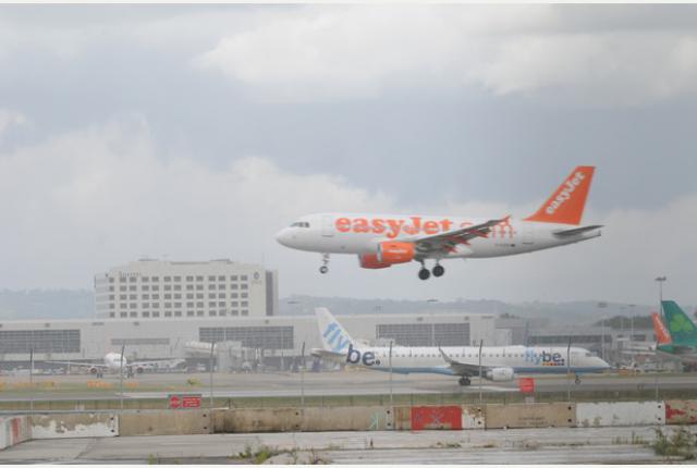 Retour cause problème de train d'un avion de EasyJet