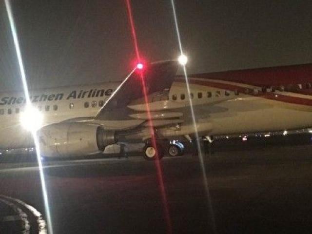 Déroutement cause pneu éclaté d'un avion de Shenzhen Airline