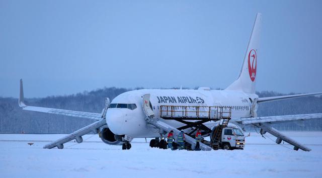 Évacuation cause fumée d'un avion de Japan Airlines
