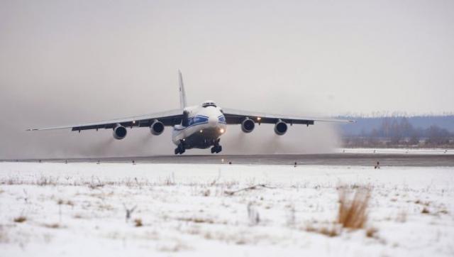 Déroutement cause panne moteur d'un avion de Volga Dnepr